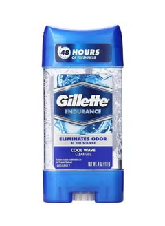 Cool Wave Endurance Clear Gel Deodorant Stick 107grams