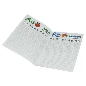 12-Piece FIS English Letters Book A4, 28-Pages - FSBOLHWA4E