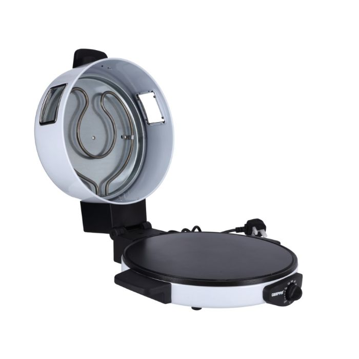 Arabic Bread Maker,30cm Baking Plate, GBM63036, Non-Stick Coating Plate For Making Chapati/ Tortilla, Adjustable Double Thermostat For Perfect Cooking Temperature,2 Years Warranty