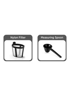 Coffee Maker Machine With Water Tank 250.0 ml 450.0 W DCM48-B5 Red/Black