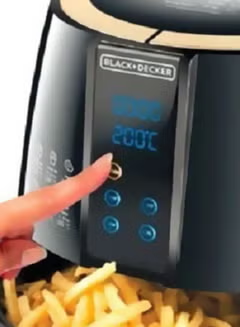 Digital Air Fryer, 1.2kg 4 L 1500, W AF400-B5 Black