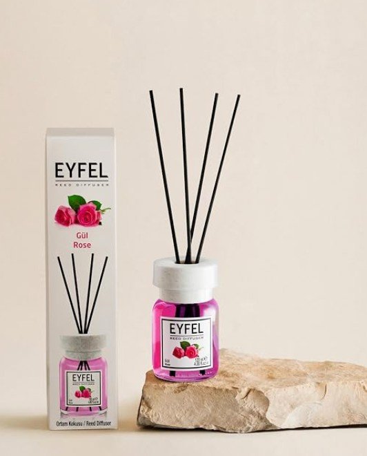Eyfel Reed Diffuser 120ml - Rose