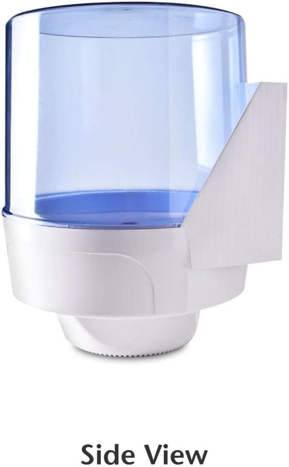 Tissue Roll Dispenser Wall Mount  White and Blue