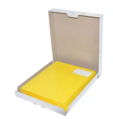 25-Piece Durable Boardroom File, A4 Size, Yellow Colour - DUPG2705-04