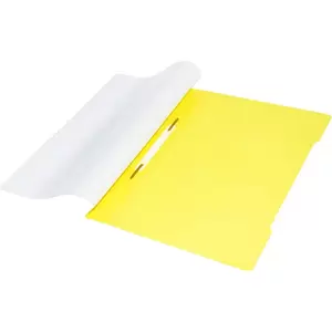 50-Piece Durable Project File, A4 Size, Yellow Colour - DUPG2573-04
