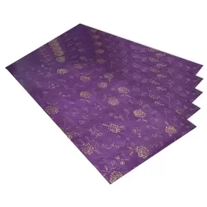 20-Piece FIS Gift Wrapping Paper 35gsm 50X70cm, Purple - FSGF14