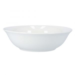 Royalford Magnesia Bowl - Porcelain - White - 8 INCH