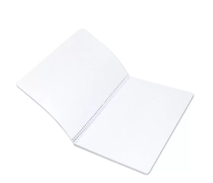 FIS Burj Khalifa Notebook A4 Spiral, 70 Sheets, 70GSM,5mm Sq - FSNBA419025M