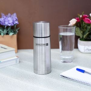 Royalford 350Ml Vacuum Flask - Stainless Steel - Silver
