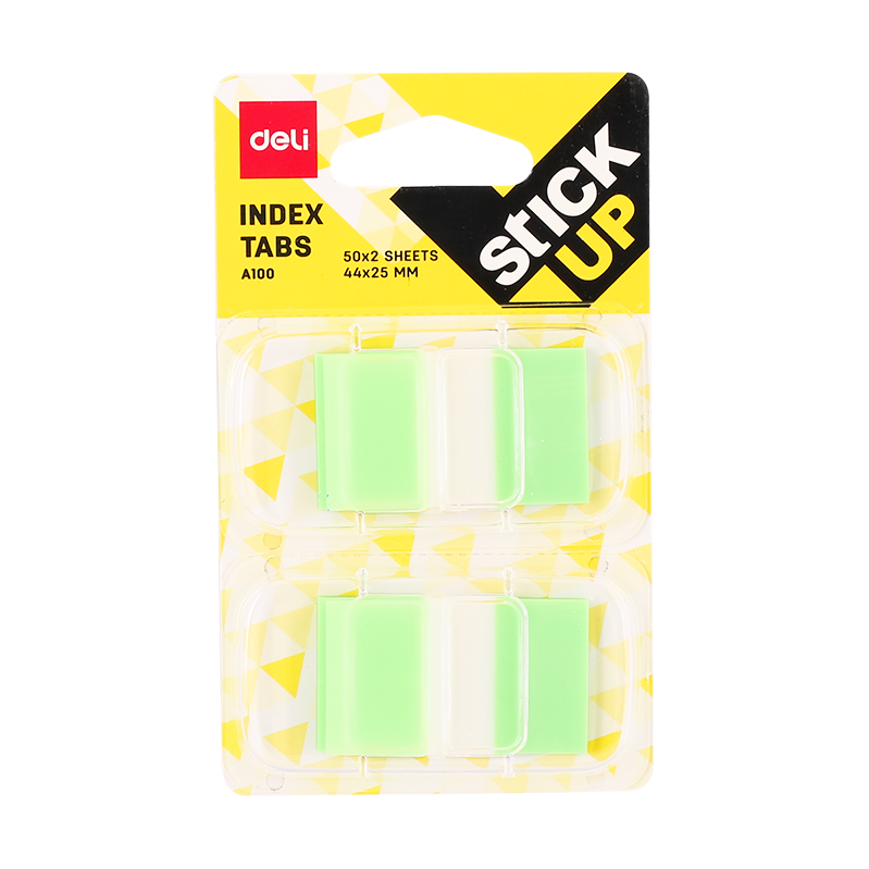 EA10001 Film Index Tabs 44×25mm 2×50sheets 4 Color