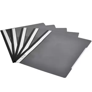 50-Piece Durable Project File, A4 Size, Black Colour - DUPG2570-01