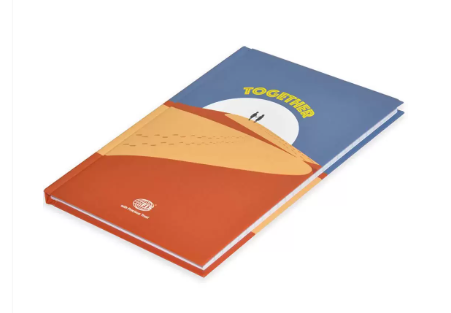 5-Piece FIS Hard Cover Notebook Single Line A5, 100-Sheets - FSNBA51906