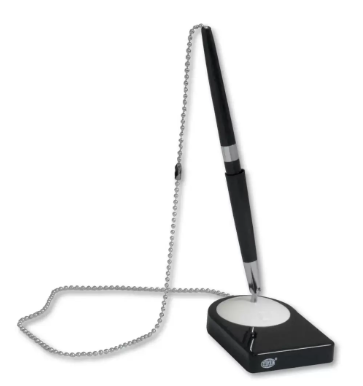FIS Counter Pen With Plastic Base, Black Color - FSBP-04
