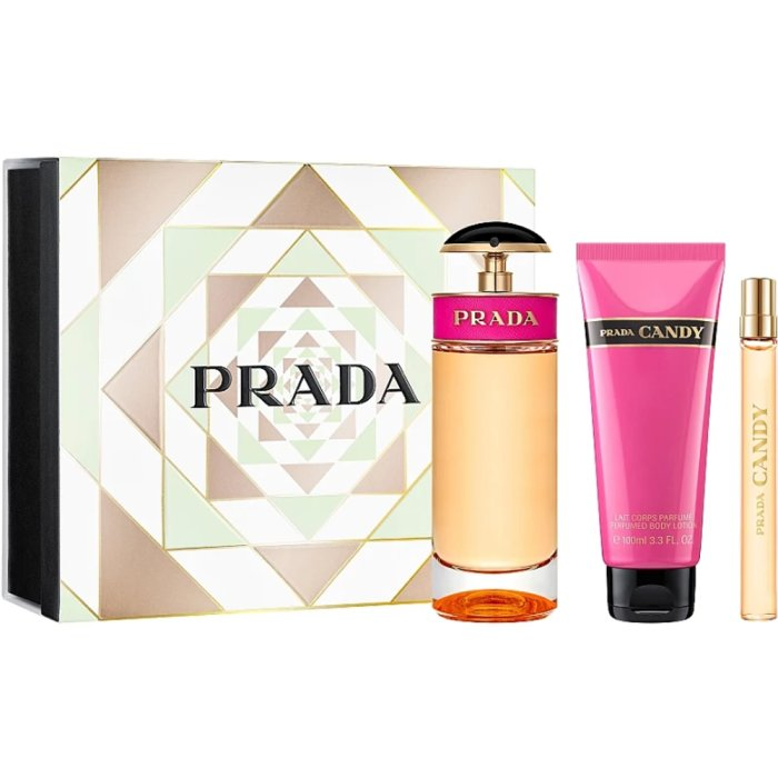 PRADA CANDY (W) SET EDP 80ML + EDP 10ML + BL 100ML