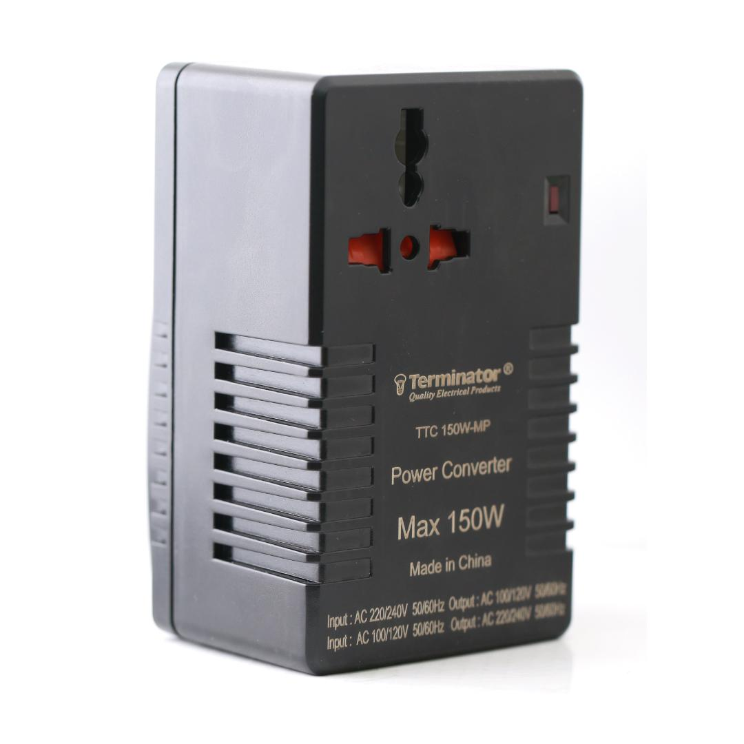 Multi Pin Travel Voltage Converter with Universal Socket (150W)