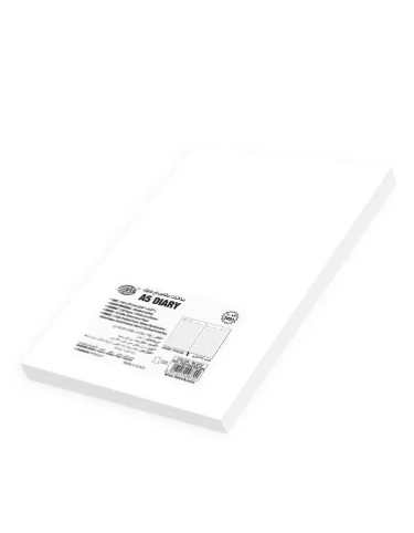 FIS 2023 Golden Diary A5 (Arabic/English) Bonded Leather 1-Side Padded Black - FSDI78AEGB23BK