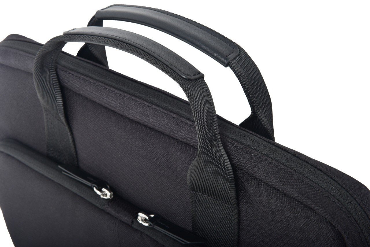 Green Lion Riven Laptop Hand Bag 14" - Black