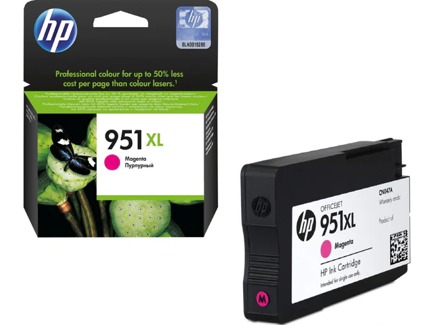 HP 951XL Magenta Ink Cartridge (CN047AE)