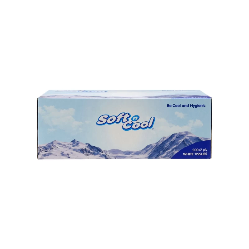Soft N Cool Facial Tissue 200 Sheets X 2 Ply 30 Boxes