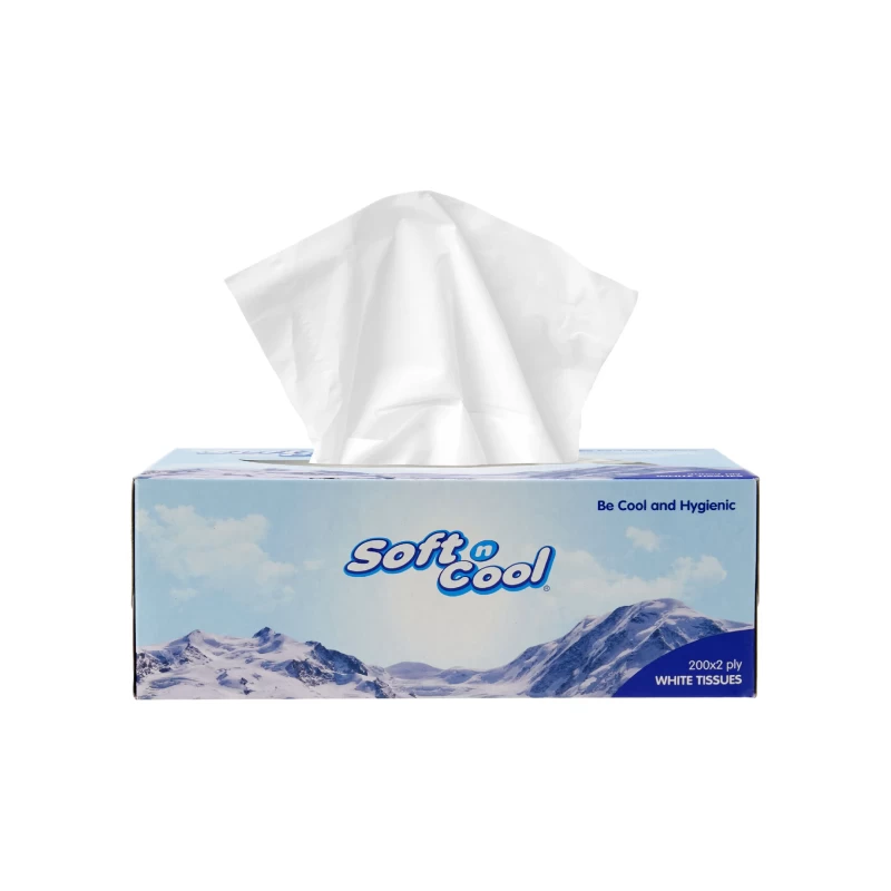 Soft N Cool Facial Tissue 200 Sheets X 2 Ply 30 Boxes