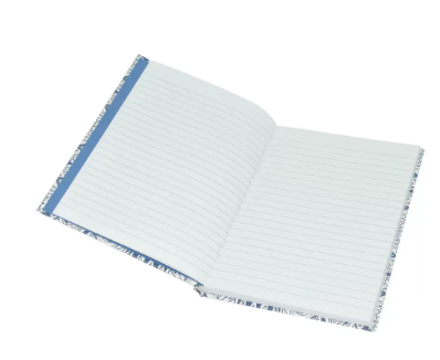 5-Piece Light Hard Cover Notebook, Single Ruled (100 Sheet) A5 Size - LINBA51506