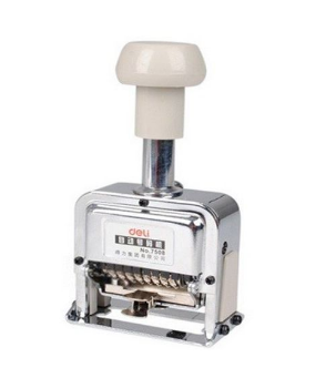 DELI 7508 AUTOMATIC NUMBERING MACHINE 8 DIGITS