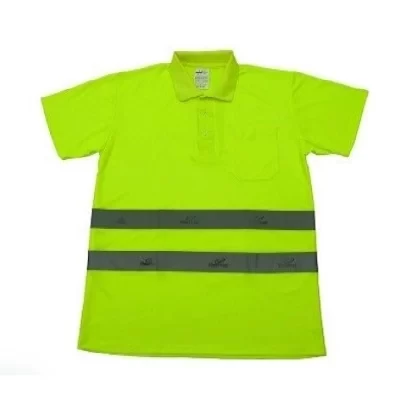 Vaultex LAU Polo T-Shirt with Vaultex Reflective-245 GSM