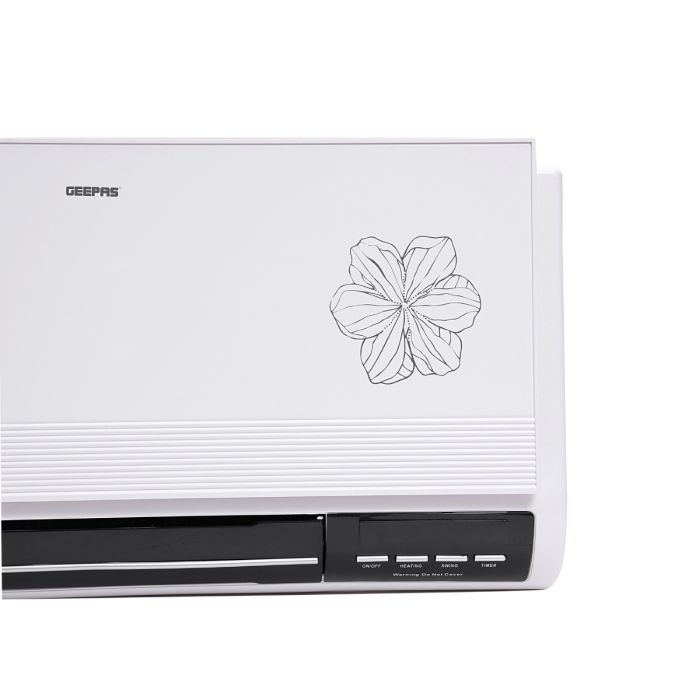 Geepas Wall Heater 2500W - Upright Or Flatbed, Adjustable Thermostat With 2 Heat Settings 1500-2500W & Overheat Protection - Lightweight Heater With Cooling Option - 2 Year Warranty