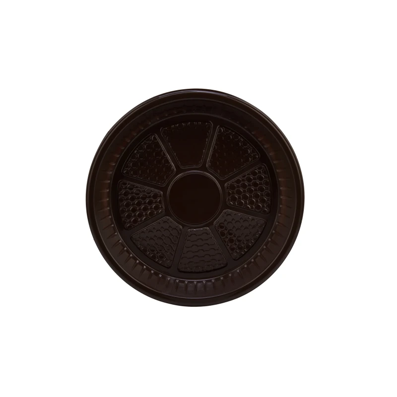 Colored Round Plastic Plate(9 Inch)25 Pieces