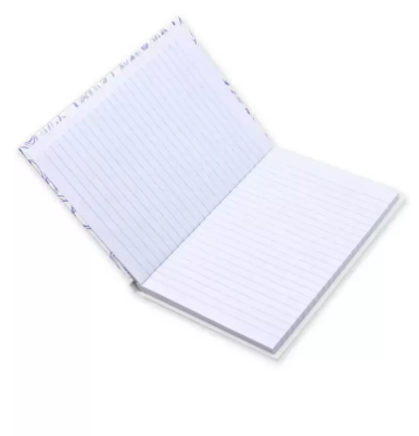 FIS Pack Of 5 Hard Cover Notebook, 96 Sheets A5 Dolphin Design 2 -FSNBHCA596-DOL2