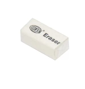 FIS White Erasers, Pack of 30 Pieces - FSERPE30W
