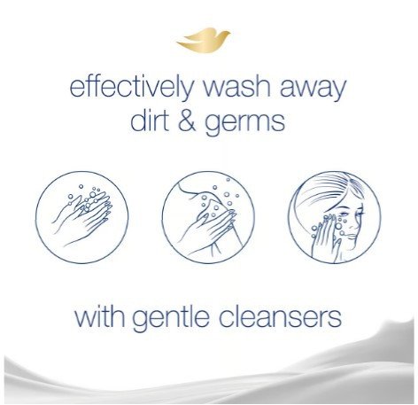 Dove Beauty Cream Bar Soap Value Pack 4 x 125 g