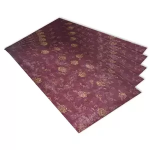 20-Piece FIS Gift Wrapping Paper 35gsm 50X70cm, Chocolate - FSGF10