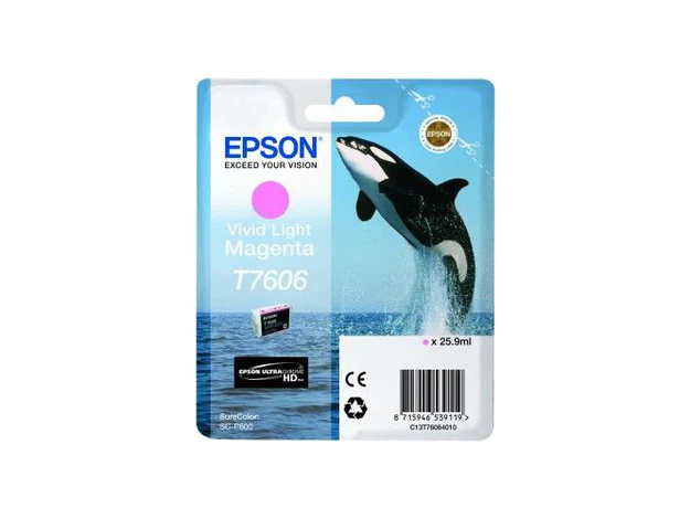 Epson C13T76064010 Light Magenta Ink Cartridges 26ml