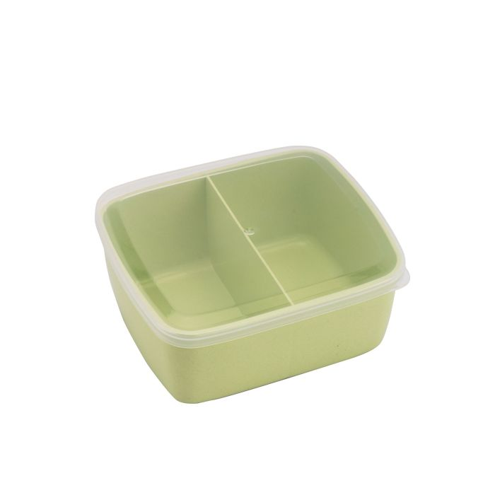 Royalford 950 ML Lunch Box With Cutlery- RF11125| Rectangular Box With Transparent Lid And Compartments| Plastic Tiffin For Kids And Adults For Schools And Offices