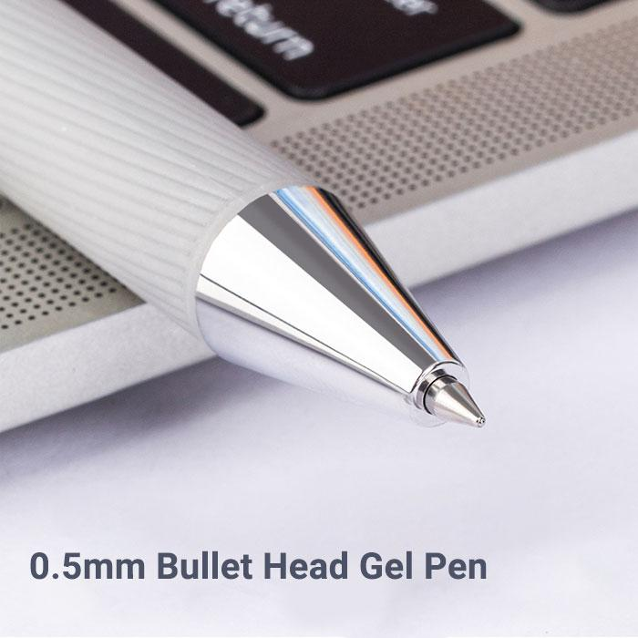Deli Gel Pen with Metal Clip 0.5mm S825