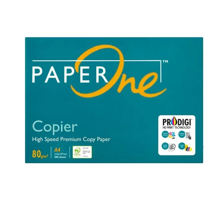 PaperOne Copier 80 gsm A4 size Reams 500 sheets, 5 in a Carton