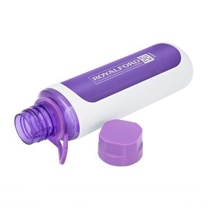 Royalford 630Ml Water Bottle - Plastic - Purple