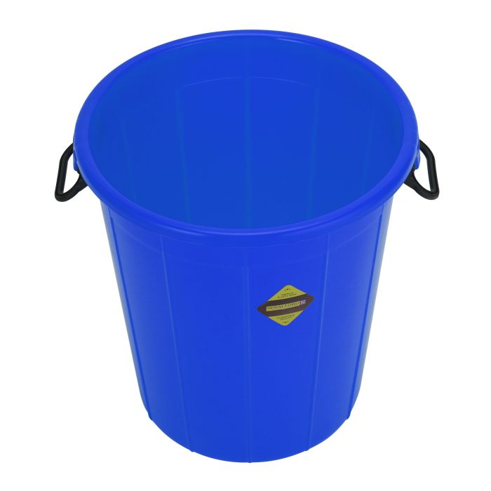 Plastic Drum With Lid, Laundry Hamper With Handles, RF10720 | 30L Washing Bin, Dirty Clothes Storage, Bathroom, Bedroom, Closet, Laundry Basket
