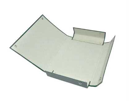 FIS Document Bags, Vinyl with Button, Green Color, F/S (210 x 330 mm) Size - FSBDDBBVA404