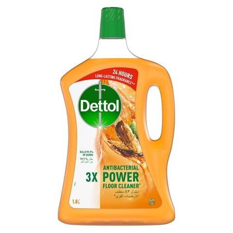 Dettol 3x Power Antibacterial All-Purpose Cleaner Oud 1.8L