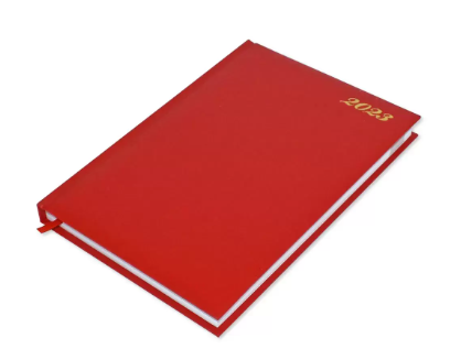 FIS Agenda Diary 2023 (English) Red - FSDI75EVN23RE