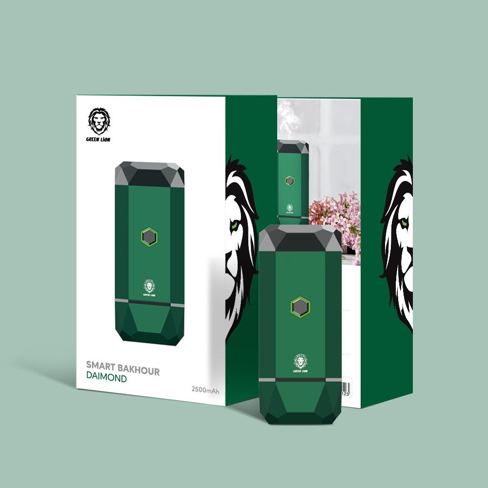 Green Lion Smart Diamond Bakhour 2500mAh - Gree