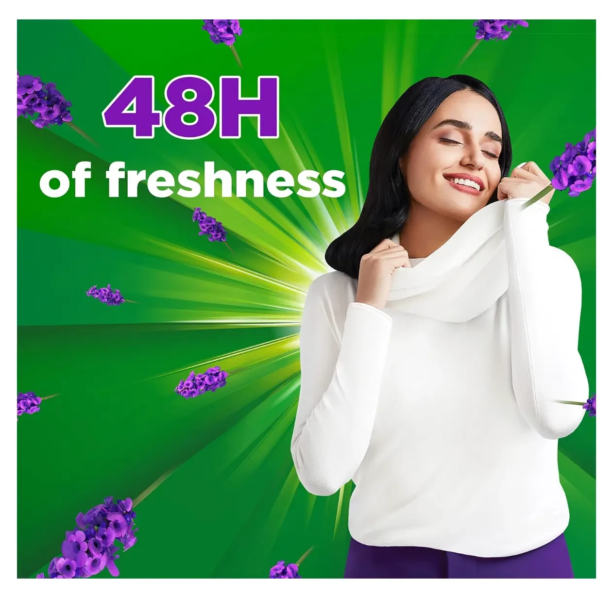 Ariel Automatic Lavender Laundry Detergent Powder, 2.5 kg