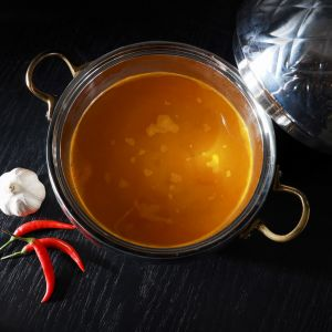 Royalford 5L Mughal Dome Hot Pot - Stainless Steel - Silver - 5 LITER