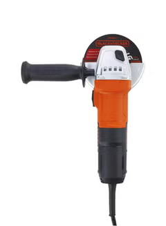 Angle Grinder With Slider Switch And Side Handle 650W G650-B5 Orange/Black