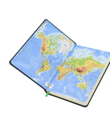 FIS A5 Diary 2024 (Arabic/English) Green - FSDI19AE24GR