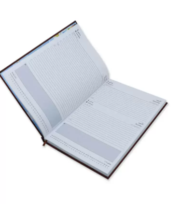FIS A4 Diary 2023 Arabic/English (Saturday & Sunday Combined) Brown - FSDI47AE23BR